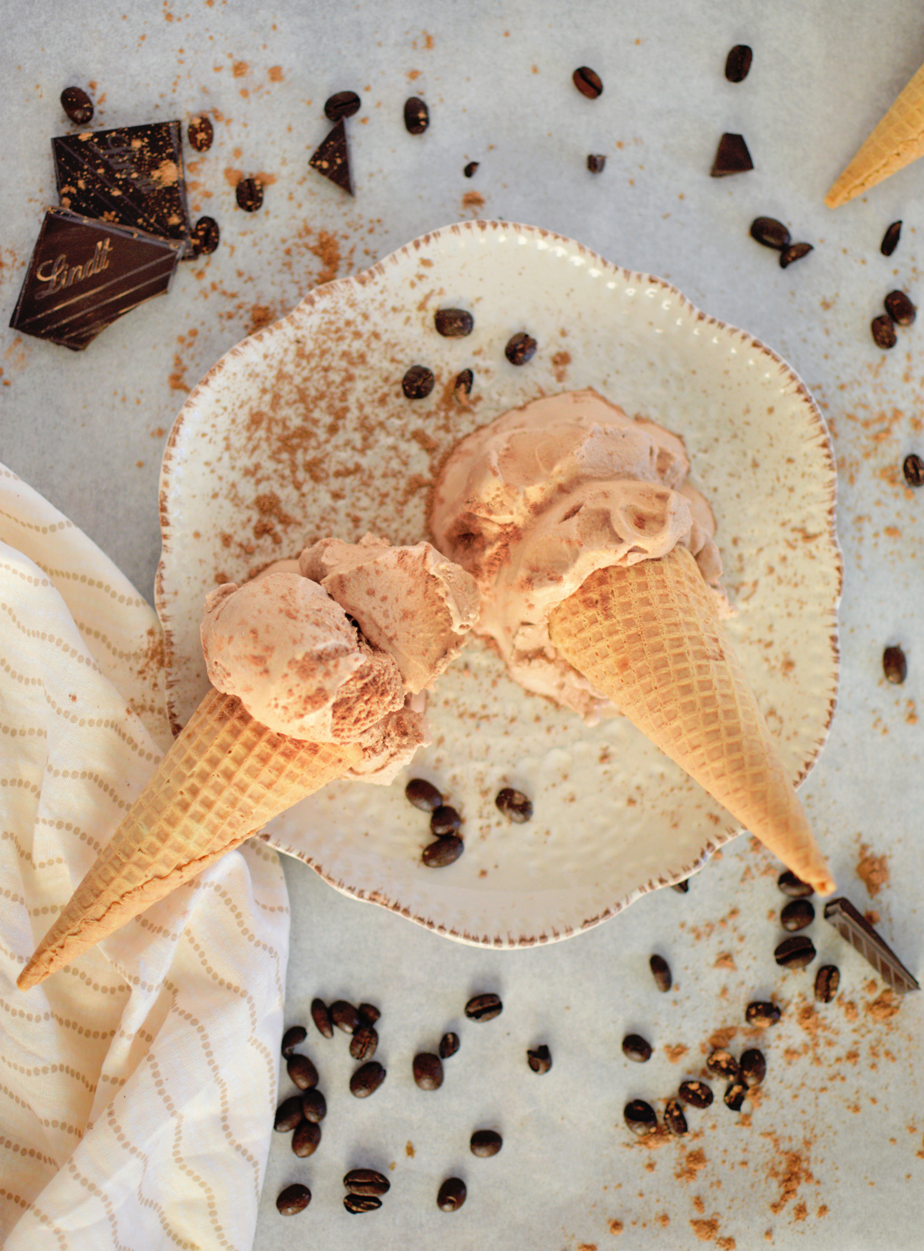 Mocha Coffee ice cream recipe