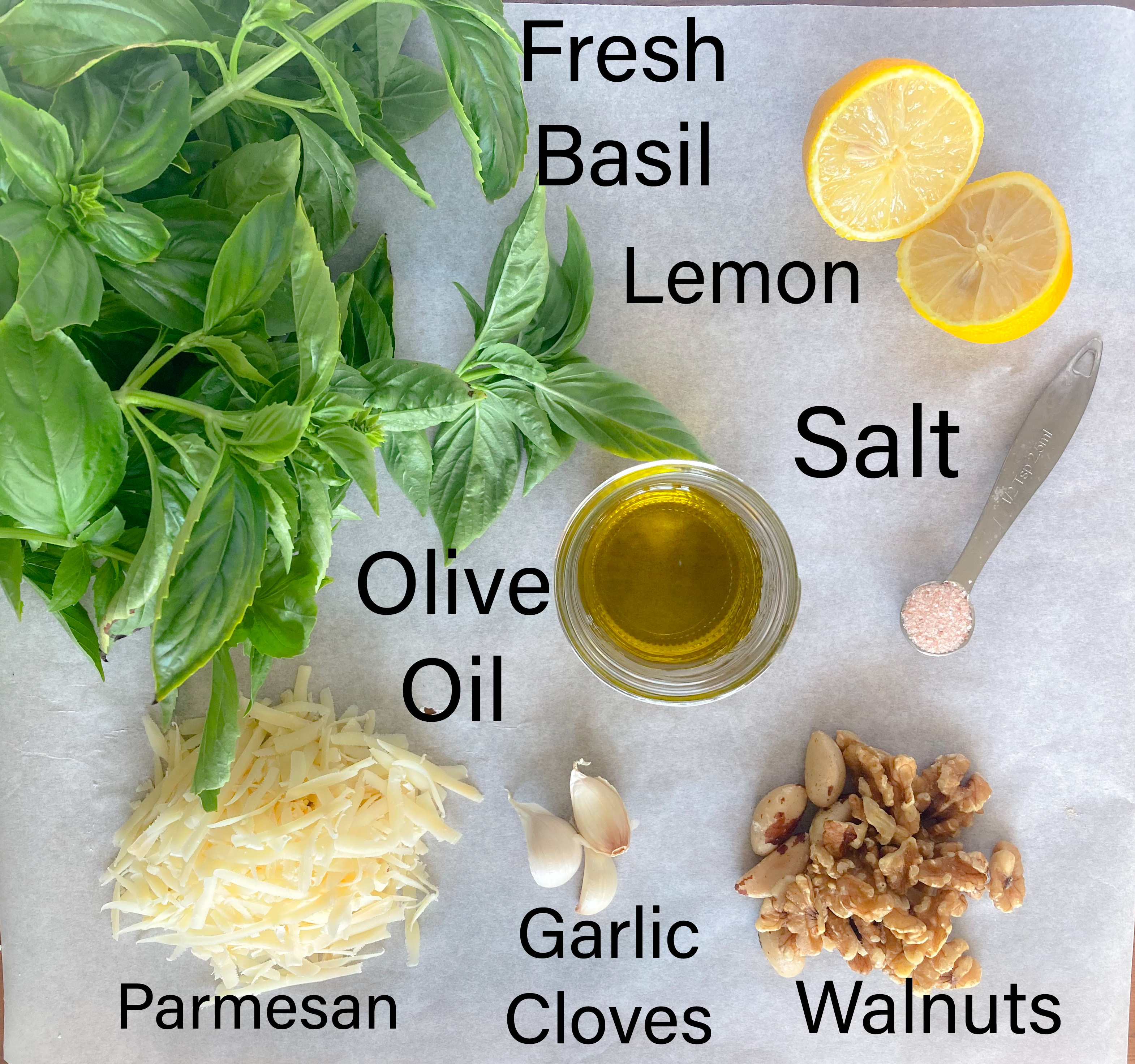 walnut pesto ingredients