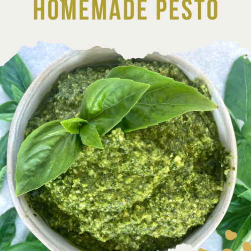 homemade walnut pesto recipe