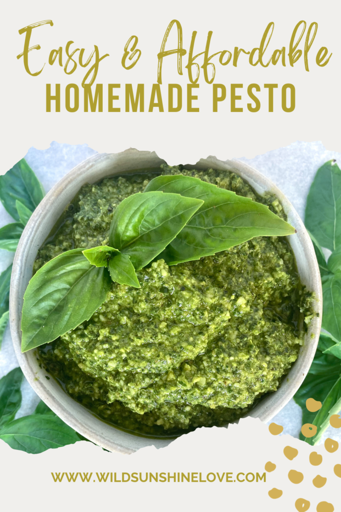 homemade walnut pesto recipe